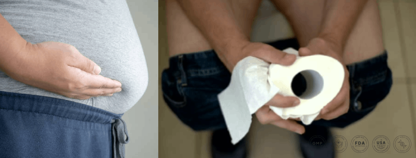 Gut Save helps with bloating and constipation